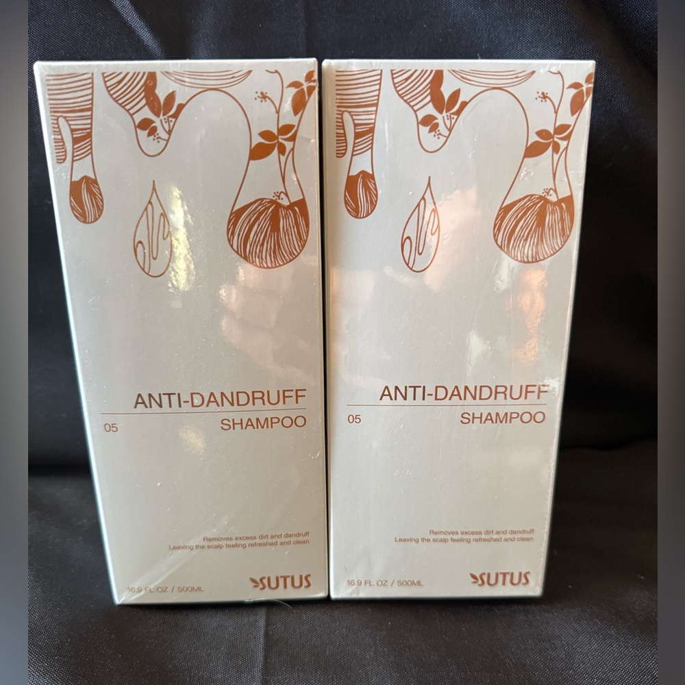 New 2 Pack SUTUS Anti-Dandruff Shampoo